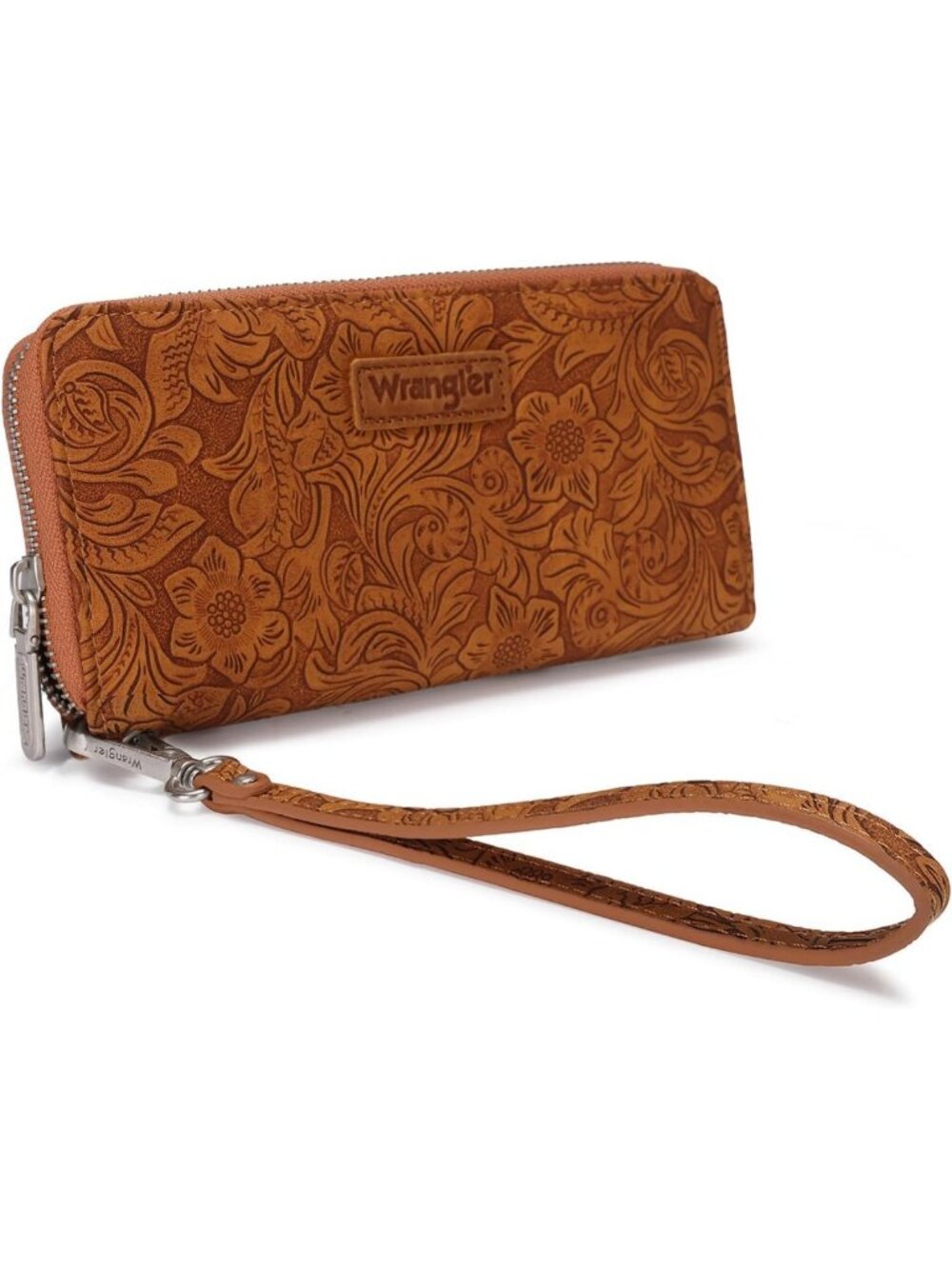 Stylish Western Wristlet Clutch Wallet for Women - Compact Card Organizer